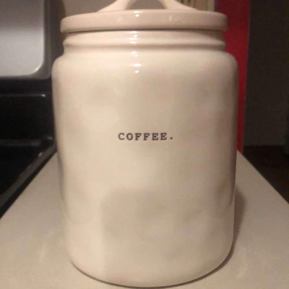 Rae Dunn Coffee Canister large